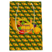 Happy Thanksgiving Medium Cadeauzakje (Voorkant)