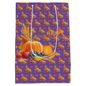 Happy Thanksgiving Medium Cadeauzakje (Achterkant)