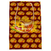 Happy Thanksgiving Medium Cadeauzakje (Voorkant)