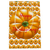 Happy Thanksgiving Medium Cadeauzakje (Voorkant)