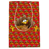 Happy Thanksgiving Medium Cadeauzakje (Voorkant)