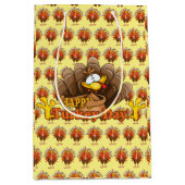 Happy Thanksgiving Medium Cadeauzakje (Voorkant)