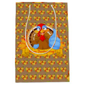 Happy Thanksgiving Medium Cadeauzakje (Voorkant)