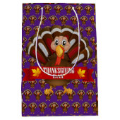 Happy Thanksgiving Medium Cadeauzakje (Voorkant)