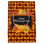 Happy Thanksgiving Medium Cadeauzakje (Voorkant)