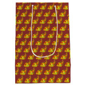 Happy Thanksgiving Medium Cadeauzakje (Achterkant)