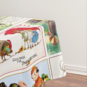 Happy Thanksgiving Medley Briefkaart Tafelkleed (Voorbeeld)