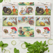 Happy Thanksgiving Medley Briefkaart Theedoek (Gevouwen)