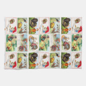 Happy Thanksgiving Medley Briefkaart Theedoek (Horizontaal)