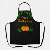 Happy Thanksgiving met Pumpkin Schort (Voorkant)