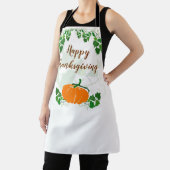 Happy Thanksgiving met Pumpkin Schort (Insitu)