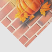 Happy Thanksgiving Modern Mooie Herfst Tissuepapier (Detail)