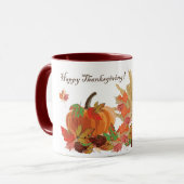 Happy Thanksgiving mok (Voorkant links)