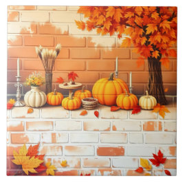 Happy Thanksgiving Mooie Herfst Tegeltje