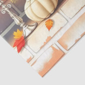 Happy Thanksgiving Mooie Herfst Tissuepapier (Detail)