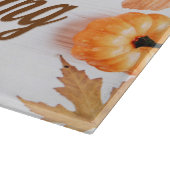 Happy Thanksgiving Mooie Pompoenen Custom Snijplank (Hoek)