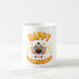 Happy thanksgiving Mug Gift 2024 Koffiemok