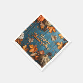 Happy Thanksgiving Napkins Servet (Hoek)