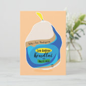 Happy Thanksgiving New Baby Turkey Card Bedankkaart (Staand voorkant)