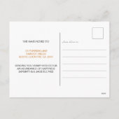 Happy Thanksgiving New Home Pumpkin Harvest Feestdagenkaart (Achterkant)