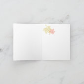 Happy Thanksgiving Notecard Feestdagen Kaart (Binnen)