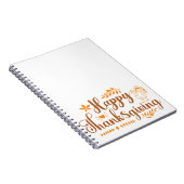 Happy Thanksgiving Notitieboek (Rechterzijde)