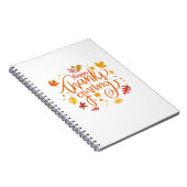 Happy Thanksgiving Notitieboek (Rechterzijde)