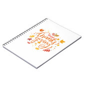 Happy Thanksgiving Notitieboek (Linkerzijde)