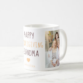 Happy Thanksgiving oma 2 foto's Koffie Mok