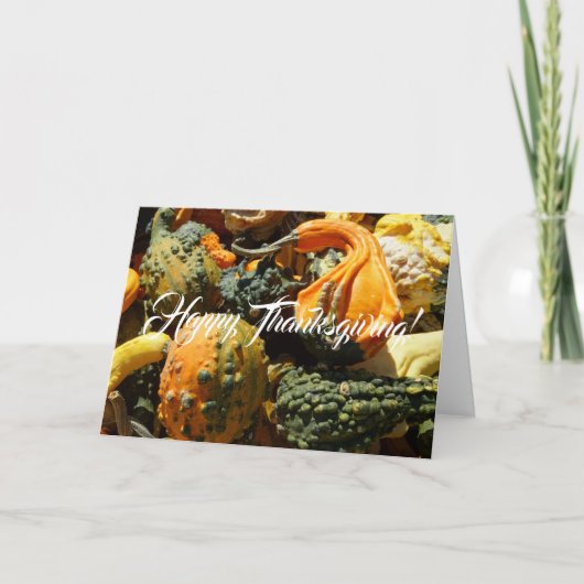 Happy Thanksgiving.. op een.. Feestdagen Kaart (Voorkant)