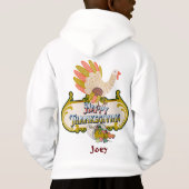 Happy thanksgiving outfit - gepersonaliseerde naam (Achterkant)