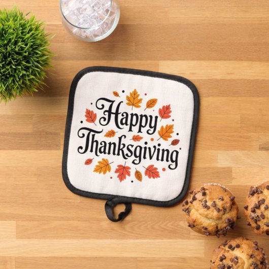 Happy Thanksgiving Pannenlap (Top down)