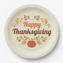 Happy Thanksgiving Paper-Bord