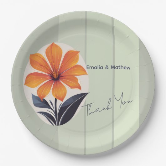 Happy Thanksgiving Papieren Bordje (Voorkant)