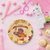 Happy Thanksgiving Papieren Bordje (Feest)
