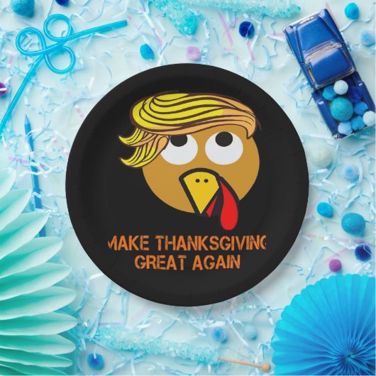 Happy Thanksgiving Papieren Bordje (Feest)