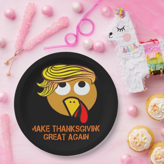 Happy Thanksgiving Papieren Bordje (Feest)