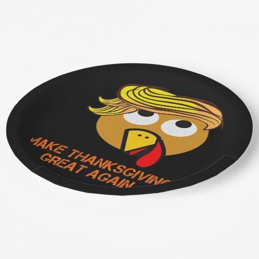 Happy Thanksgiving Papieren Bordje (Gekanteld)