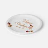 Happy Thanksgiving Papieren Bordje (Gekanteld)