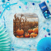 Happy Thanksgiving Papieren Bordje (Feest)