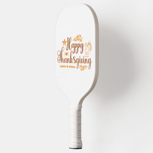 Happy Thanksgiving Pickleball Paddle (Links)