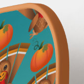 Happy Thanksgiving Pickleball Paddle (Links Detail)