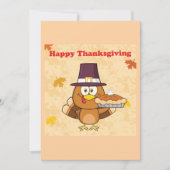 Happy Thanksgiving Pie Kaart (Voorkant)