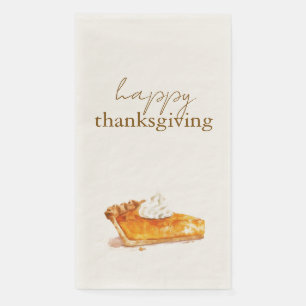 Happy Thanksgiving Pie Luncheon servet