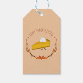 Happy Thanksgiving Pie Slice | CadeauLabel (Voorkant)