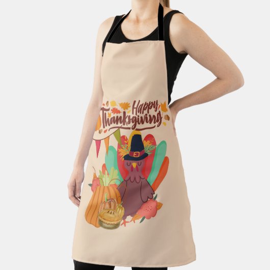 HAPPY THANKSGIVING PILGRIM TURKEY SCHORT (Insitu)