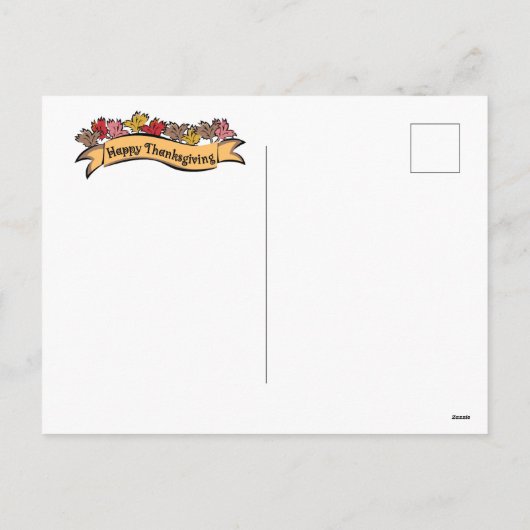 Happy Thanksgiving Pilgrim Uilen Feestdagenkaart (Achterkant)