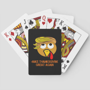 Happy Thanksgiving Pokerkaarten