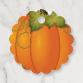 Happy Thanksgiving Pompoen Verlaat Herfst Festival Bedankjes Labels (Achterkant)