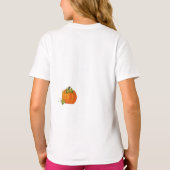 Happy Thanksgiving Pompoen Verlaat Herfst Festival T-shirt (Achterkant)